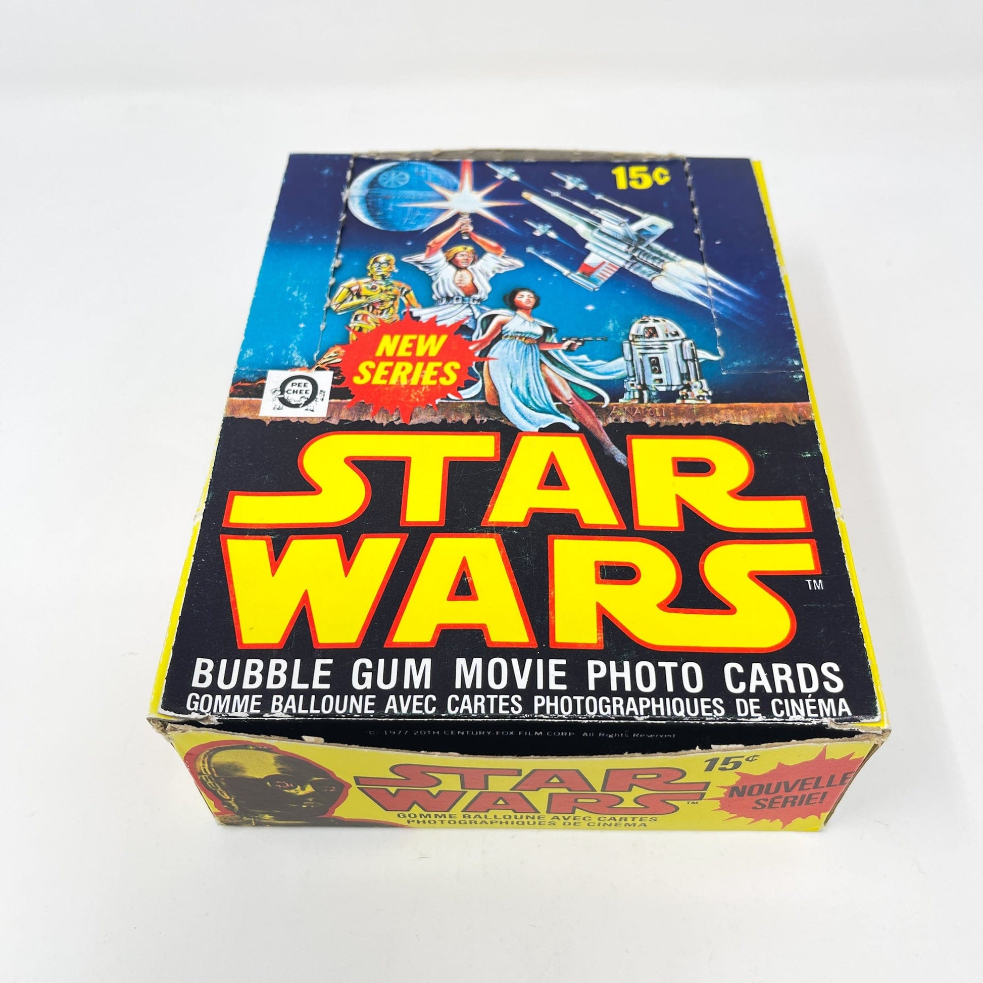 Vintage Topps Star Wars Non-Toy O-PEE-CHEE Star Wars Series 2 Display Box - Empty