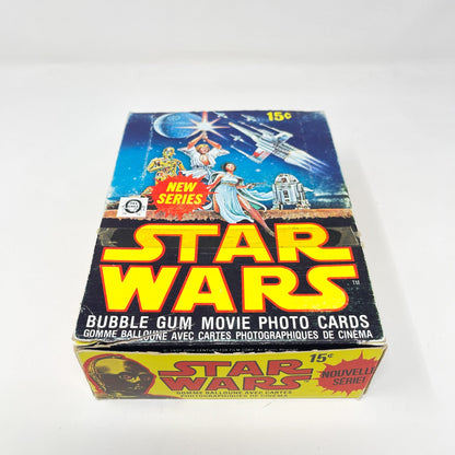 Vintage Topps Star Wars Non-Toy O-PEE-CHEE Star Wars Series 2 Display Box - Empty