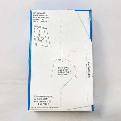 Vintage Topps Star Wars Non-Toy Topps Empire Strikes Back Giant Photo Cards Display Box (1980)