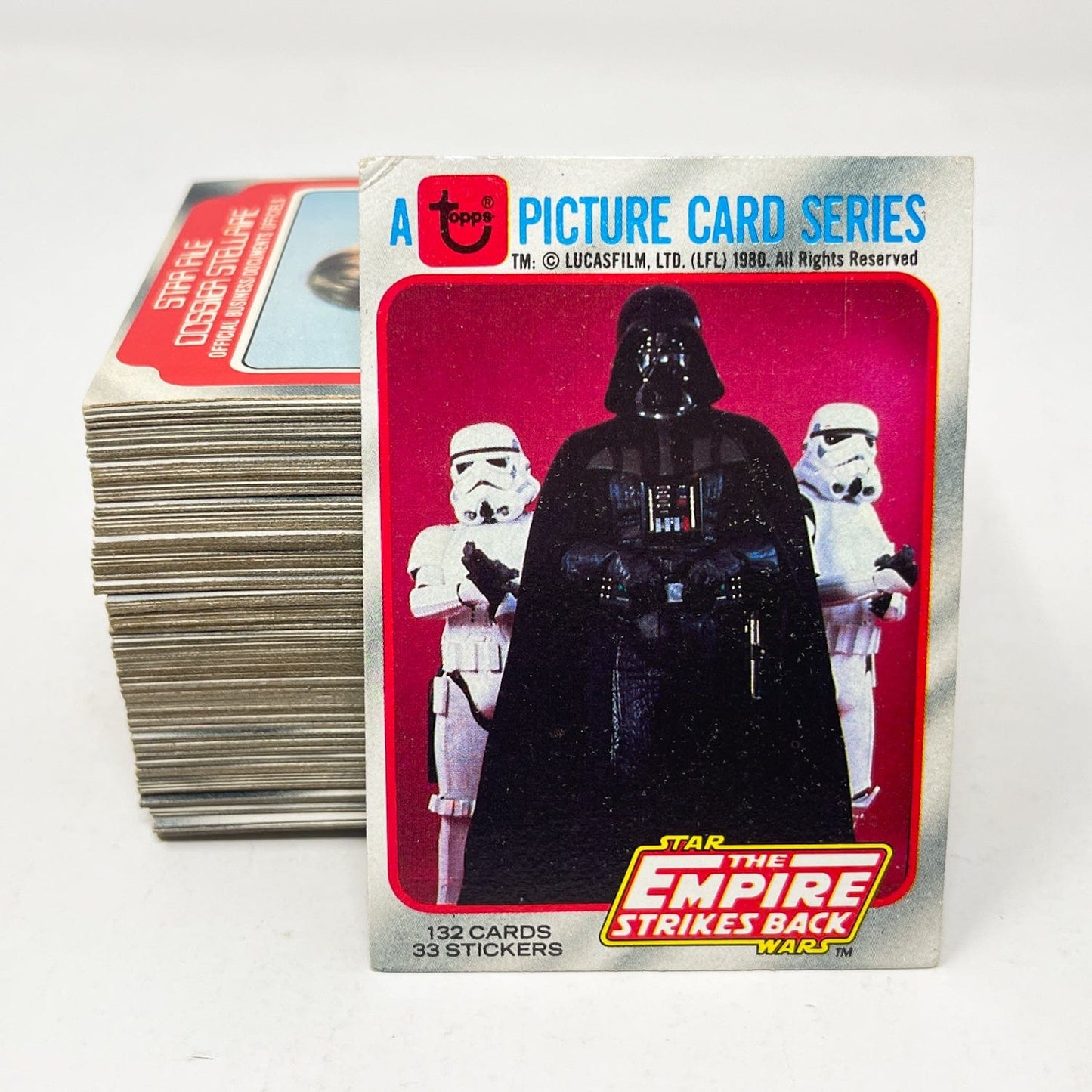 Vintage Topps Star Wars Non-Toy Topps Empire Strikes Back Series 1 - Full Set