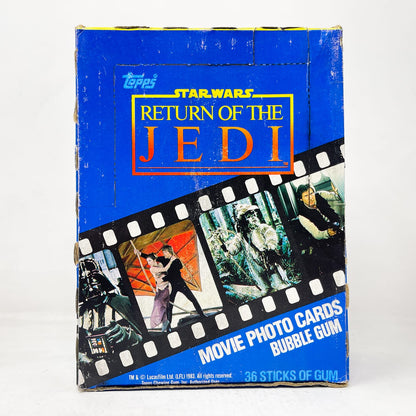 Vintage Topps Star Wars Non-Toy Topps Return of the Jedi Series 1 Display Box - Empty