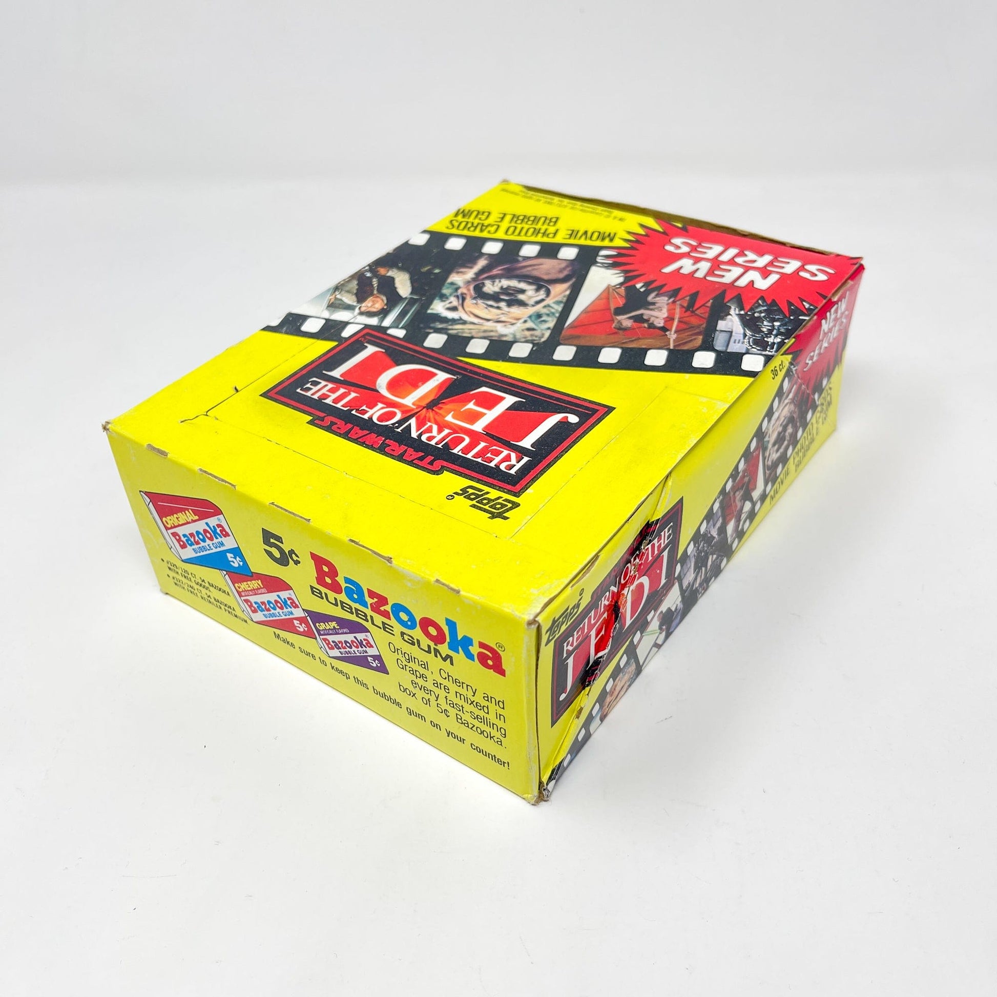 Vintage Topps Star Wars Non-Toy Topps Return of the Jedi Series 2 Display Box - 36 Packs Sealed