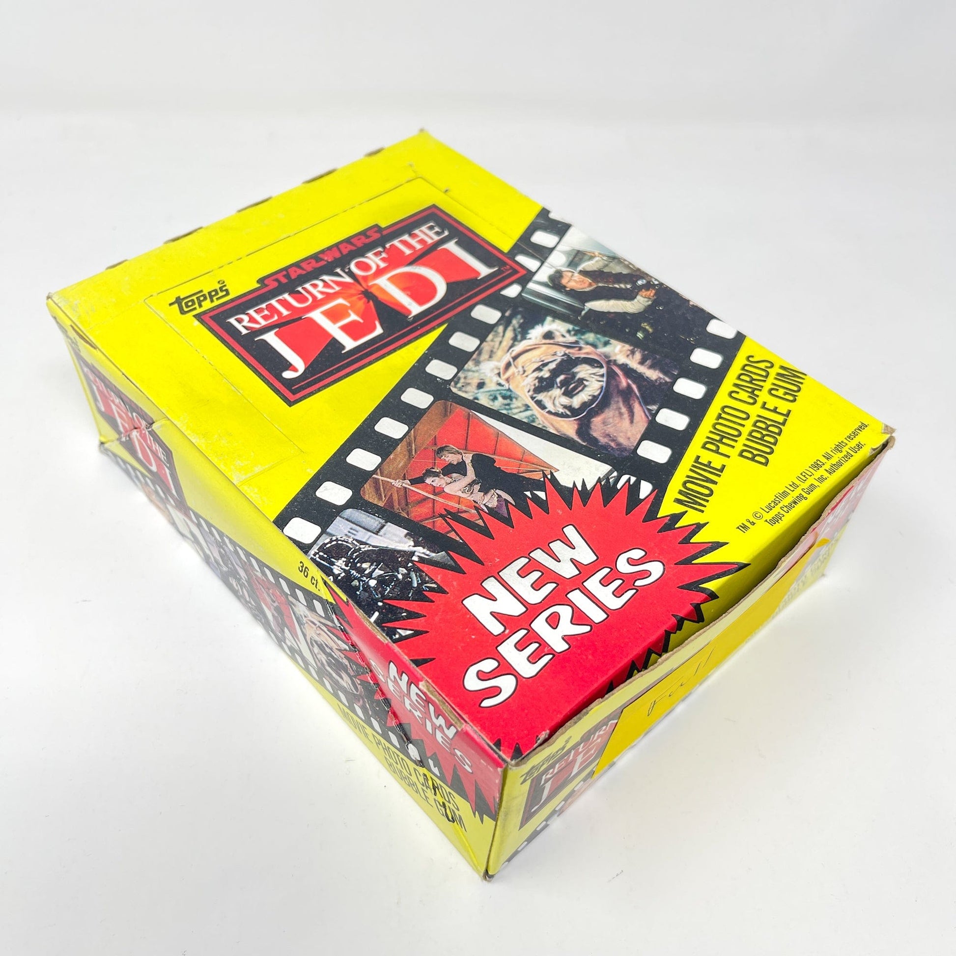 Vintage Topps Star Wars Non-Toy Topps Return of the Jedi Series 2 Display Box - 36 Packs Sealed