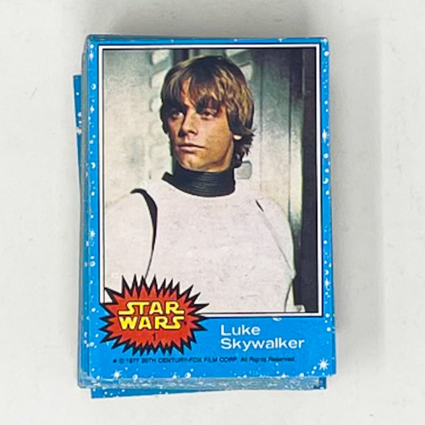 Vintage Topps Star Wars Non-Toy Topps Star Wars Series 1 Blue - Full Set