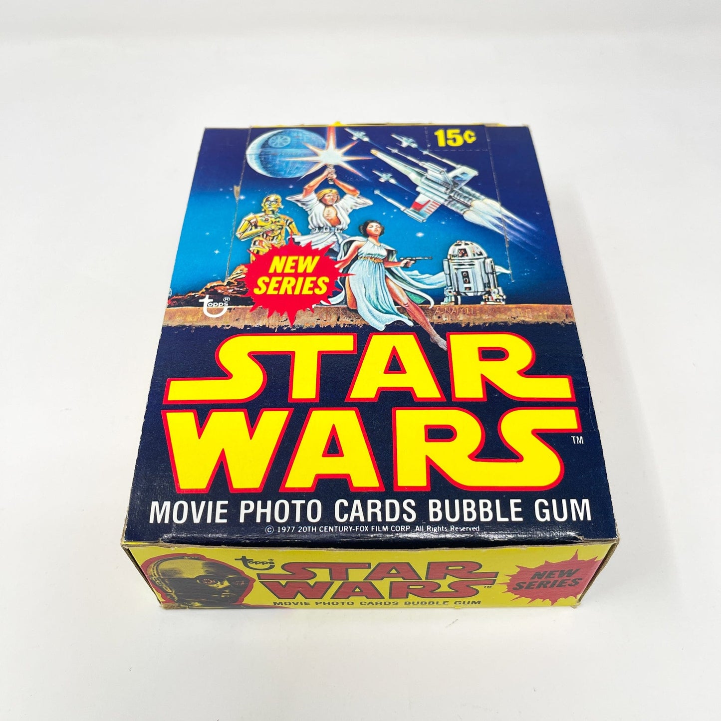 Vintage Topps Star Wars Non-Toy Topps Star Wars Series 2 Display Box - Empty