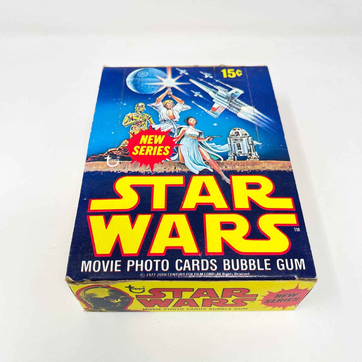 Vintage Topps Star Wars Non-Toy Topps Star Wars Series 2 Display Box - Empty