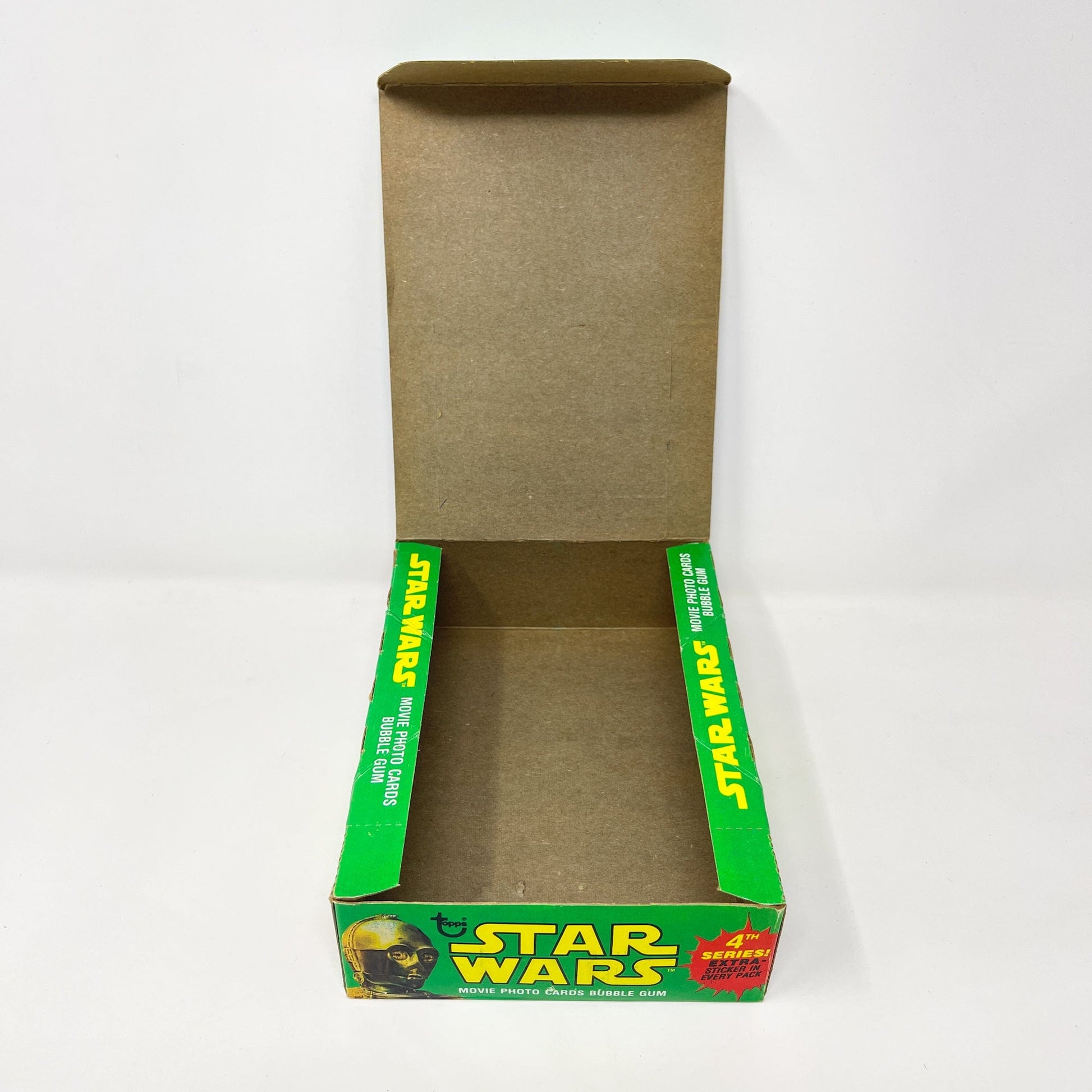 Vintage Topps Star Wars Non-Toy Topps Star Wars Series 4 Display Box - Empty