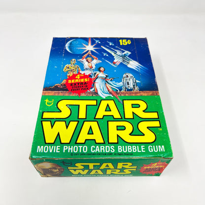 Vintage Topps Star Wars Non-Toy Topps Star Wars Series 4 Display Box - Empty