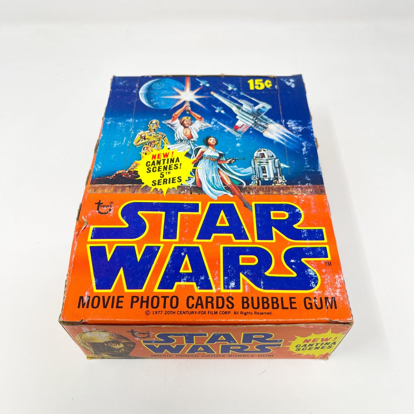 Vintage Topps Star Wars Non-Toy Topps Star Wars Series 5 Display Box - Empty