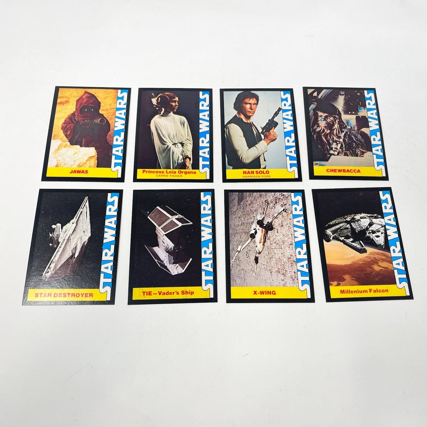 Vintage Wonder Bread Star Wars Non-Toy Wonder Bread Trading Cards - Complete Set of 16