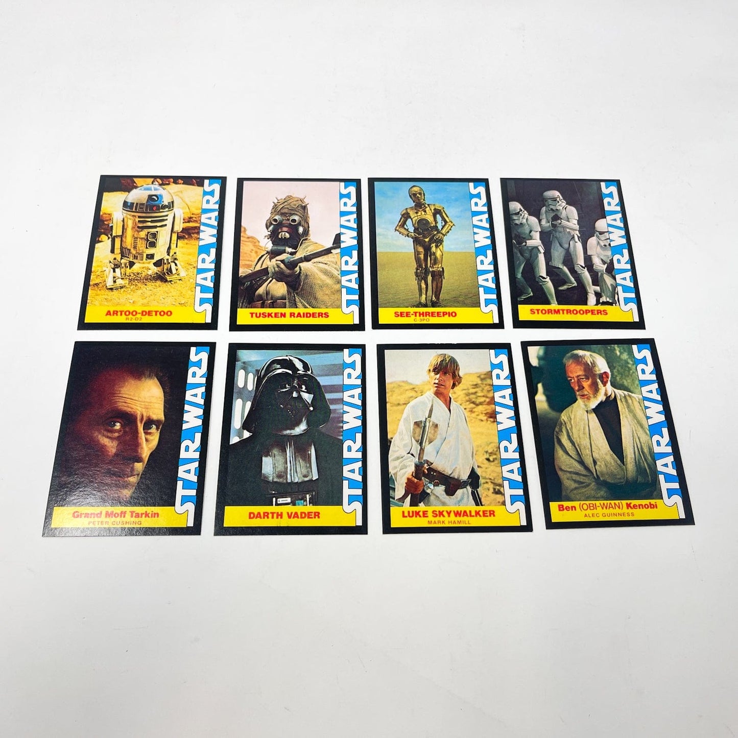 Vintage Wonder Bread Star Wars Non-Toy Wonder Bread Trading Cards - Complete Set of 16