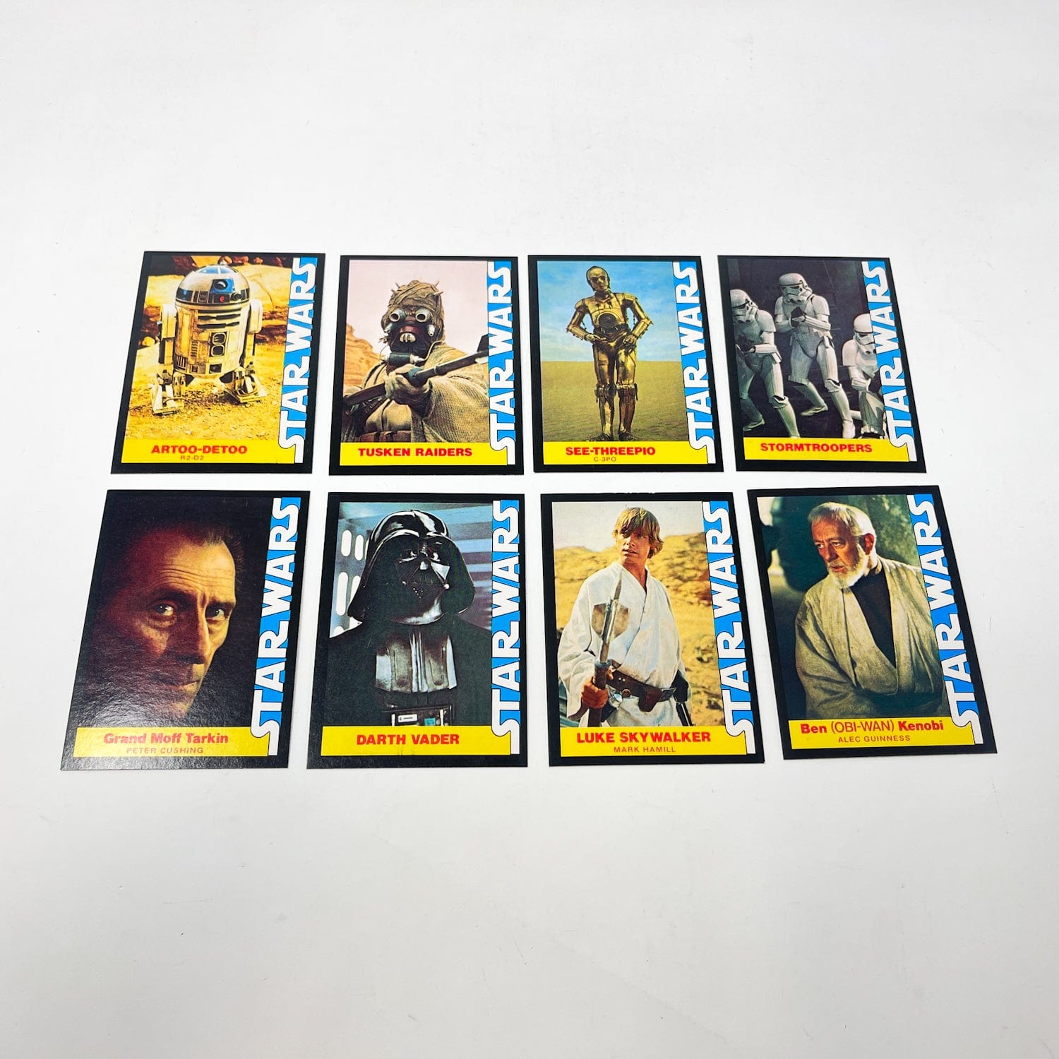 Vintage Wonder Bread Star Wars Non-Toy Wonder Bread Trading Cards - Complete Set of 16