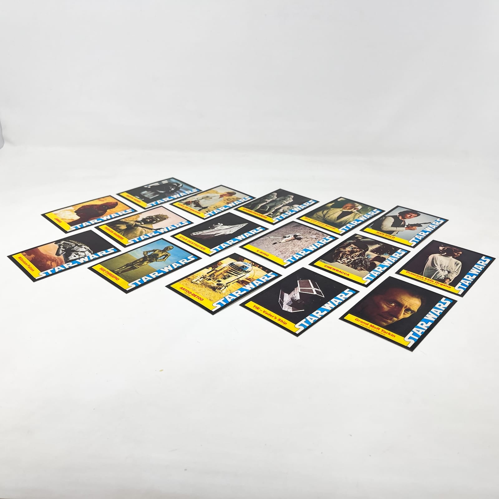 Vintage Wonder Bread Star Wars Non-Toy Wonder Bread Trading Cards - Complete Set of 16