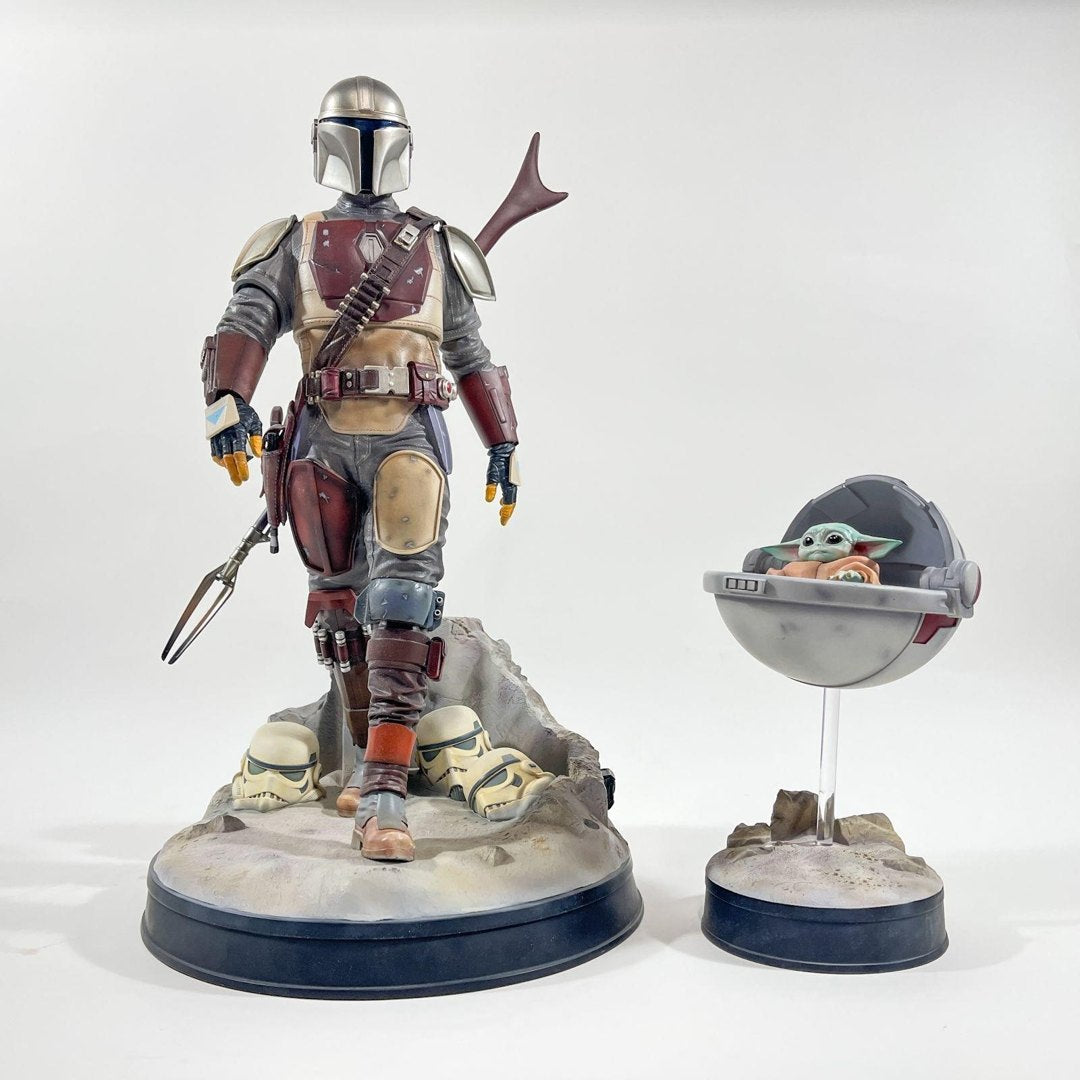 MYC Creations Mando & Grogu Statue