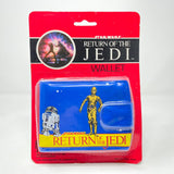 Vintage Adam Joseph Star Wars Non-Toy C-3PO & R2-D2 Wallet - Mint on Card