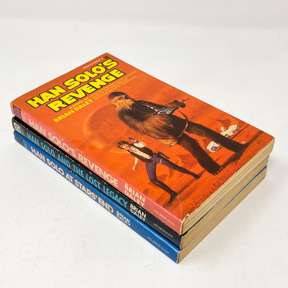 Vintage Ballantine Star Wars Non-Toy Set of 3 Han Solo Novels - Paperback