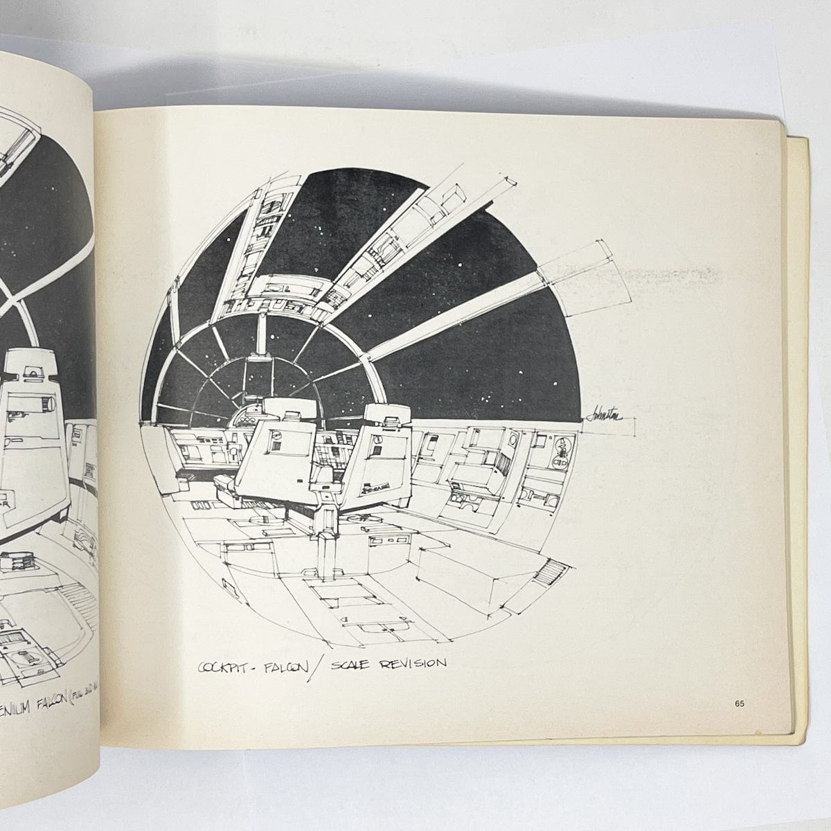 Vintage Ballantine Star Wars Non-Toy The Star Wars Sketchbook - 1977