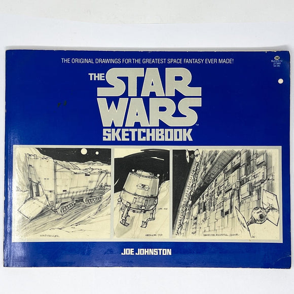 Vintage Ballantine Star Wars Non-Toy The Star Wars Sketchbook - 1977