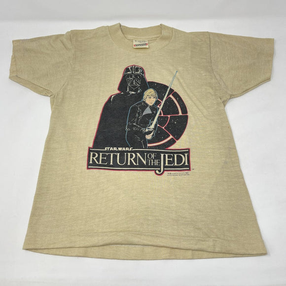 Vintage Beefy T's Star Wars Non-Toy ROTJ Luke and Vader T-Shirt - Youth 10-12