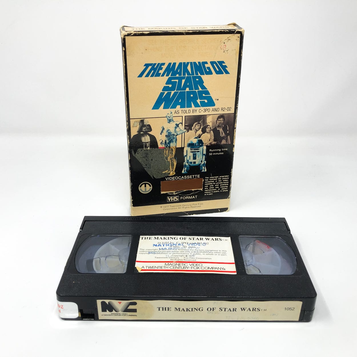 Vintage Bootleg Star Wars Non-Toy The Making of Star Wars - VHS Tape Canadian