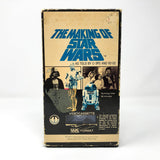 Vintage Bootleg Star Wars Non-Toy The Making of Star Wars - VHS Tape Canadian