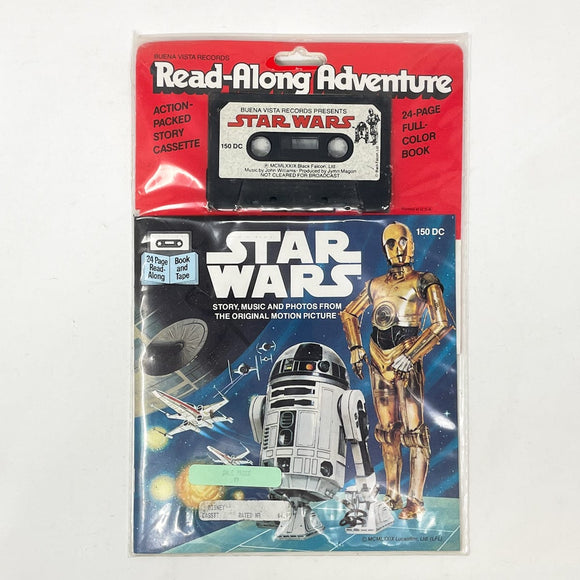 Vintage Buena Vista Star Wars Vinyl Star Wars Read-A-Long Book + Tape SEALED