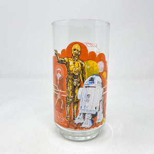 Vintage Burger King Star Wars Non-Toy Burger King C-3PO & R2-D2 Star Wars Glass