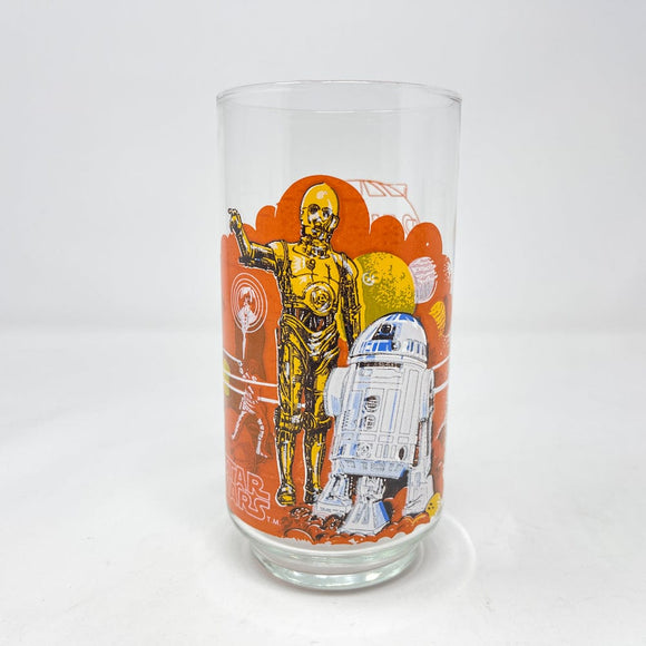 Vintage Burger King Star Wars Non-Toy Burger King C-3PO & R2-D2 Star Wars Glass