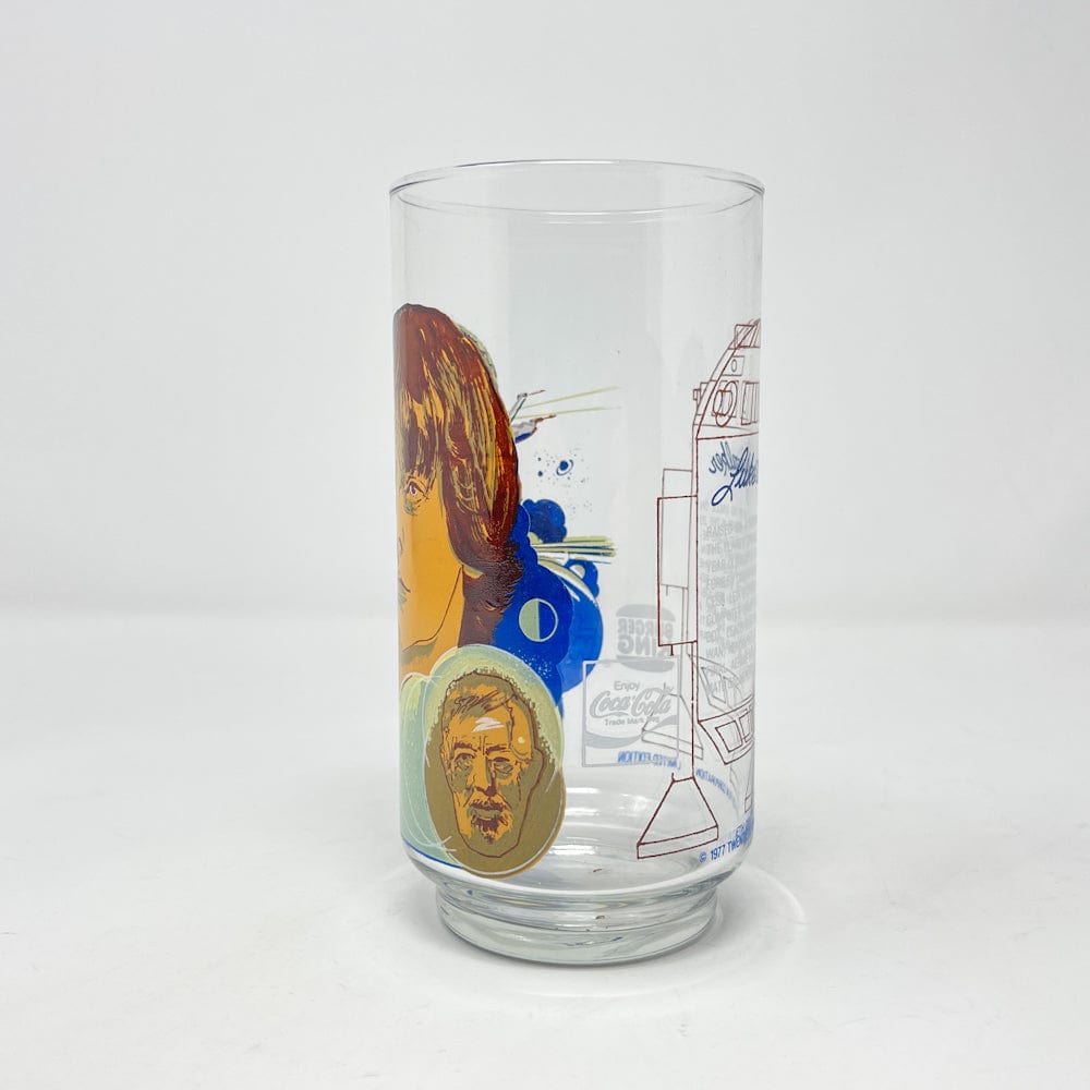 Vintage Burger King Star Wars Non-Toy Burger King Luke Skywalker Star Wars Glass