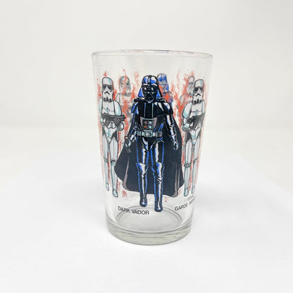 Vintage Burger King Star Wars Non-Toy Dark Vador Amora Mustard Glass - France