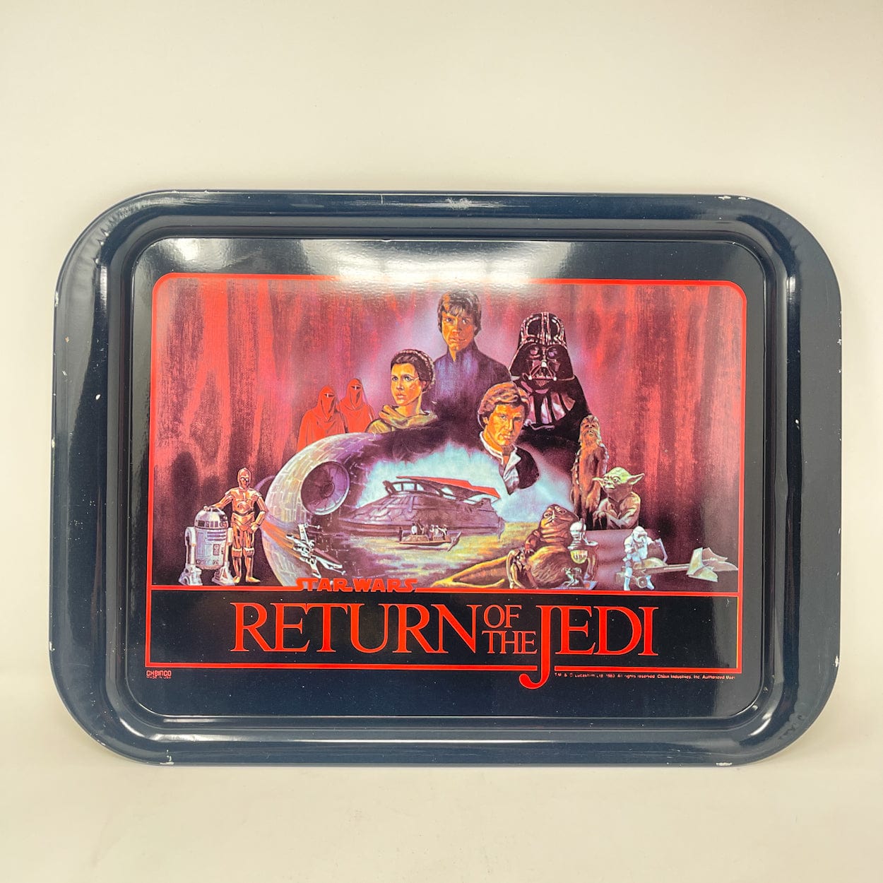 Vintage Cheinco Star Wars Non-Toy Return of the Jedi TV Tray