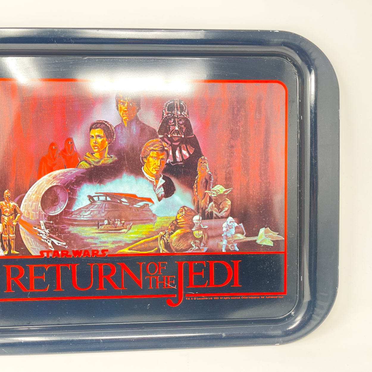 Vintage Cheinco Star Wars Non-Toy Return of the Jedi TV Tray