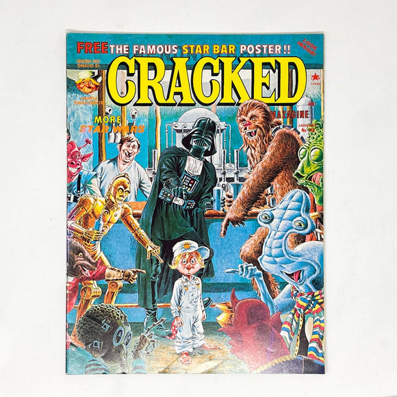 Vintage Cracked Star Wars Non-Toy CRACKED Star Wars Cantina Cover (Jan 1978)