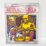 Vintage Craft Master Star Wars Non-Toy C-3PO ROTJ Paint by Numbers