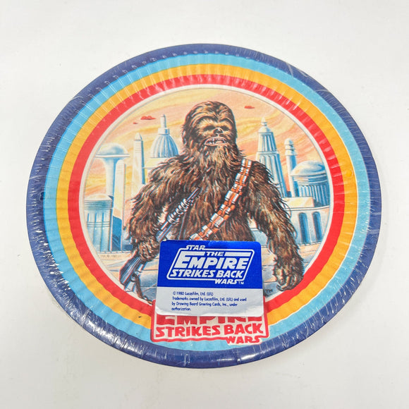 Vintage Drawing Board Star Wars Non-Toy Chewbacca Party Plates - ESB