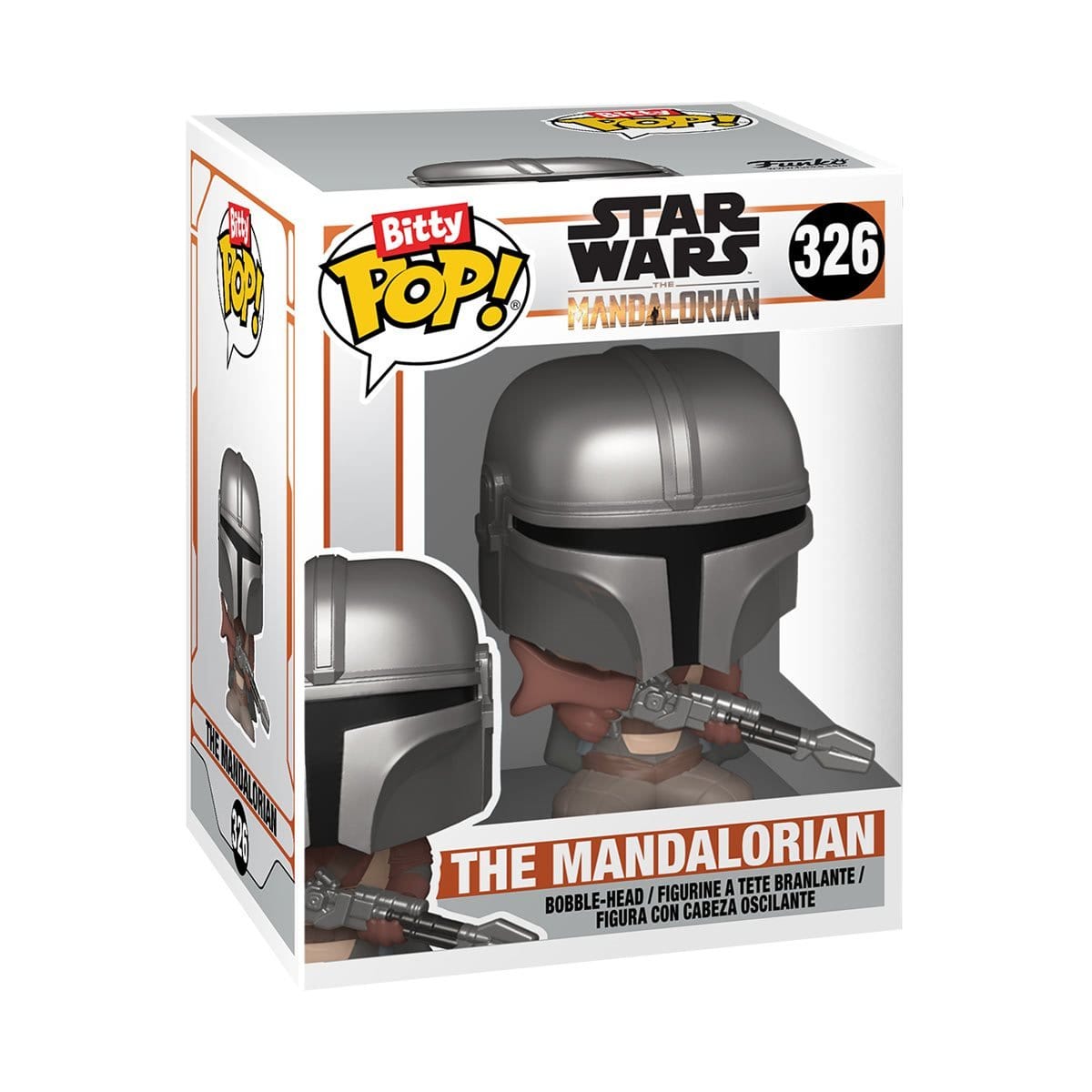 Popular Funko Pop The Mandalorian (Full Chrome)