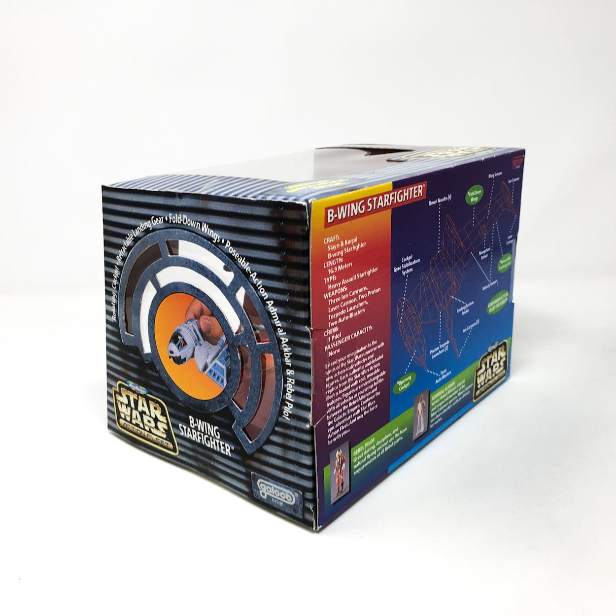 B-Wing MIB - Action Fleet Micro Machines Star Wars – 4th Moon Toys