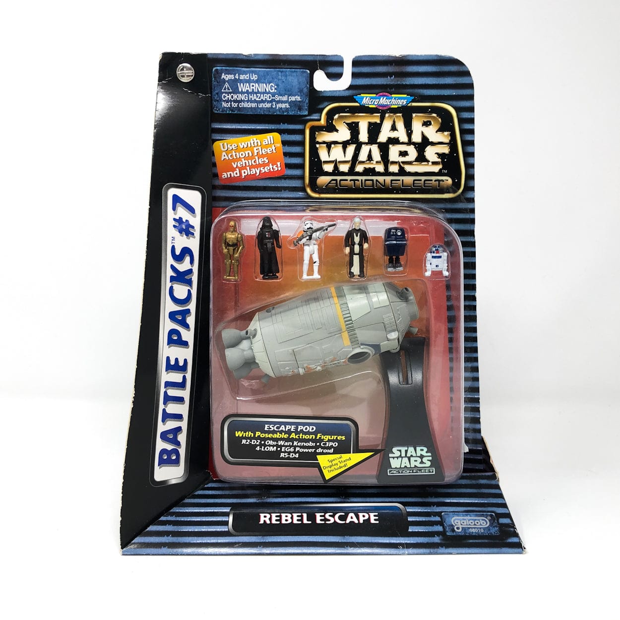 Vintage Galoob Star Wars Modern Ships Battle Pack #7 - Action Fleet Micro Machines Star Wars