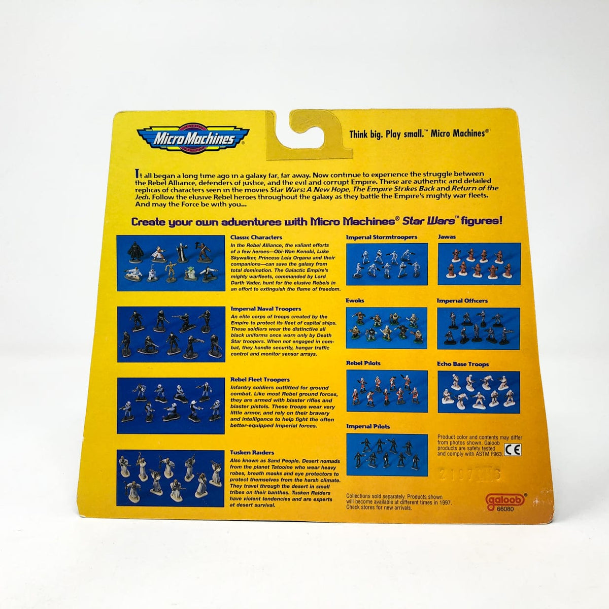 Echo Base Troops - Micro Machines Army Builder Pack Star Wars – 4th ...