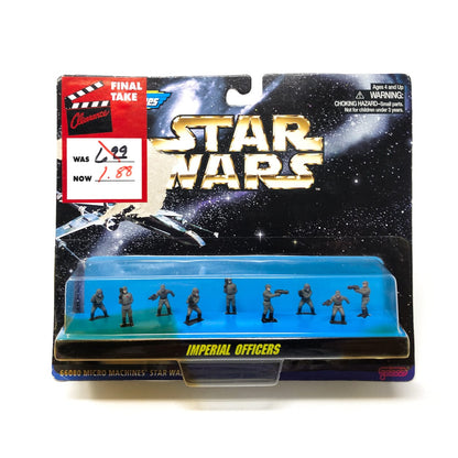 Vintage Galoob Star Wars Modern Ships Imperial Officers - Micro Machines Army Builder Pack Star Wars