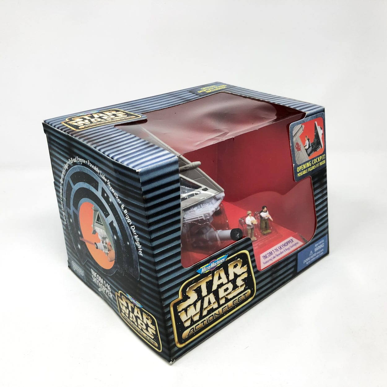 Vintage Galoob Star Wars Modern Ships Incom T-16 Skyhopper MIB - Action Fleet Micro Machines