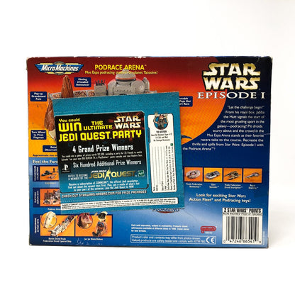 Vintage Galoob Star Wars Modern Ships Podrace Arena Playset - Micro Machines Star Wars