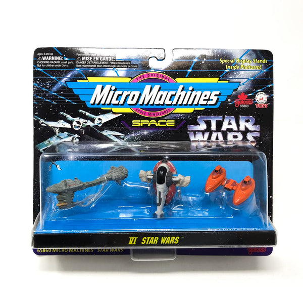 □galoob スターウォーズ あまし マイクロマシーンズ/Micro MachinesⅡ ランドスピーダー/サンドクローラー/ミレニアムファルコン