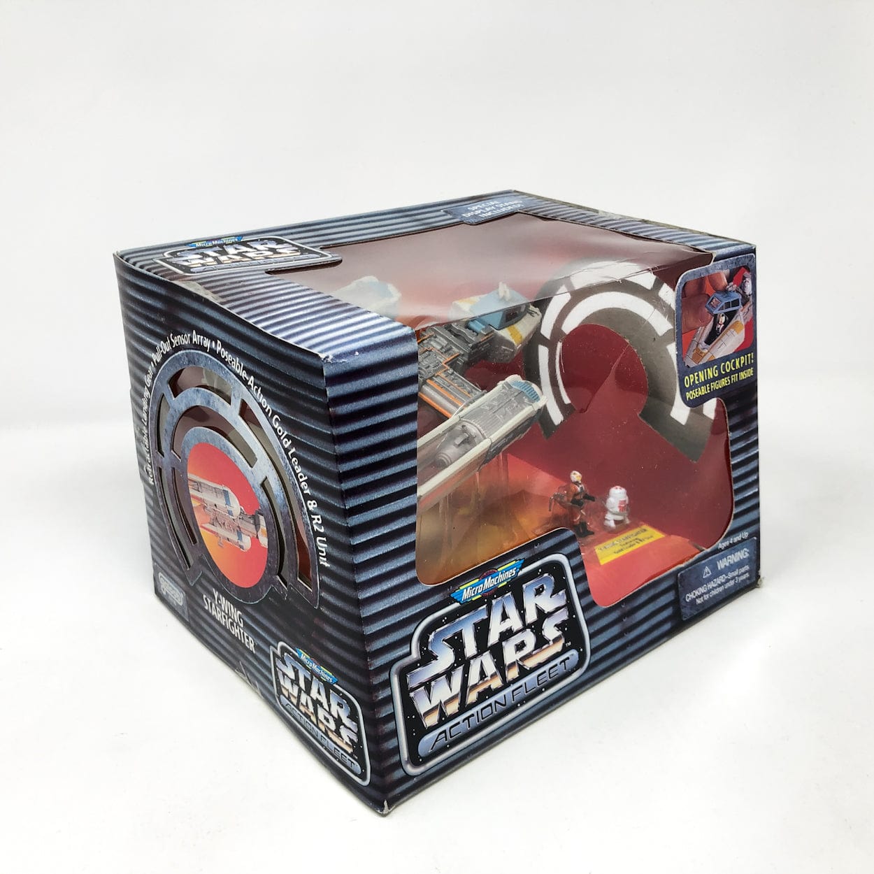 Vintage Galoob Star Wars Modern Ships Y-Wing MIB - Action Fleet Micro Machines