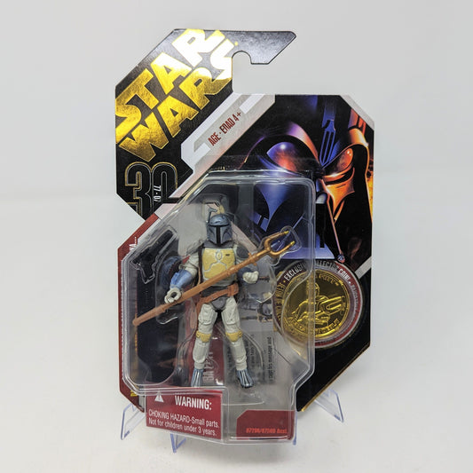 Vintage Hasbro Star Wars Mid MOC Boba Fett (Animated Debut - Gold Coin) #24 - Hasbro 30th Anniversary Collection