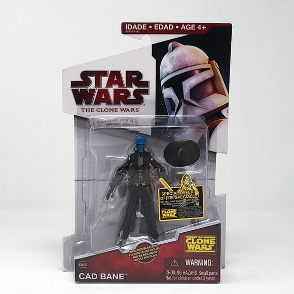 Vintage Hasbro Star Wars Mid MOC Cad Bane CQ13 - Hasbro Clone Wars Star Wars Action Figure