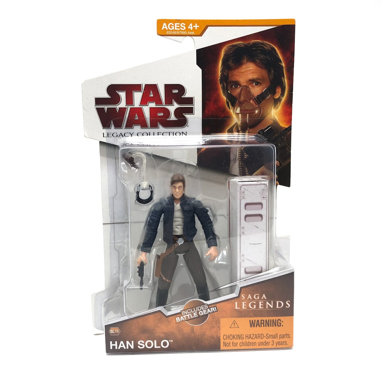 Vintage Hasbro Star Wars Mid MOC Han Solo (Bespin) SL16 - Hasbro Saga Legends 2009 Star Wars Action Figure