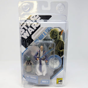 Vintage Hasbro Star Wars Mid MOC Obi-Wan & Yoda Concept SDCC - Hasbro 30th Anniversary Collection Star Wars Action Figure (Copy) (Copy)