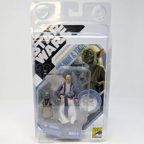 Vintage Hasbro Star Wars Mid MOC Obi-Wan & Yoda Concept SDCC - Hasbro 30th Anniversary Collection Star Wars Action Figure (Copy) (Copy)