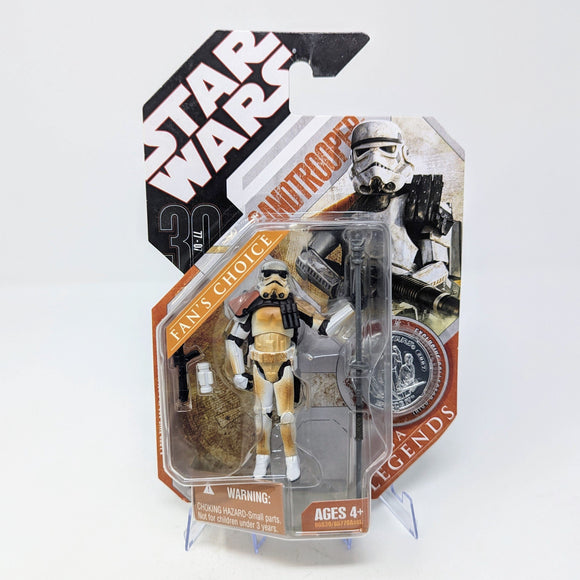 Vintage Hasbro Star Wars Mid MOC Sandtrooper (Squad Leader) - Hasbro 30th Anniversary Collection Star Wars Action Figure
